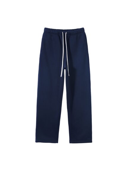 Unisex Blue Straight Sweatpants